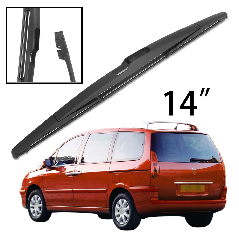 14" Rear Windshield Windscreen Washer Wiper Blade For Peugeot 807 2002-2010 Car Accessories Accsesories 6935158903085