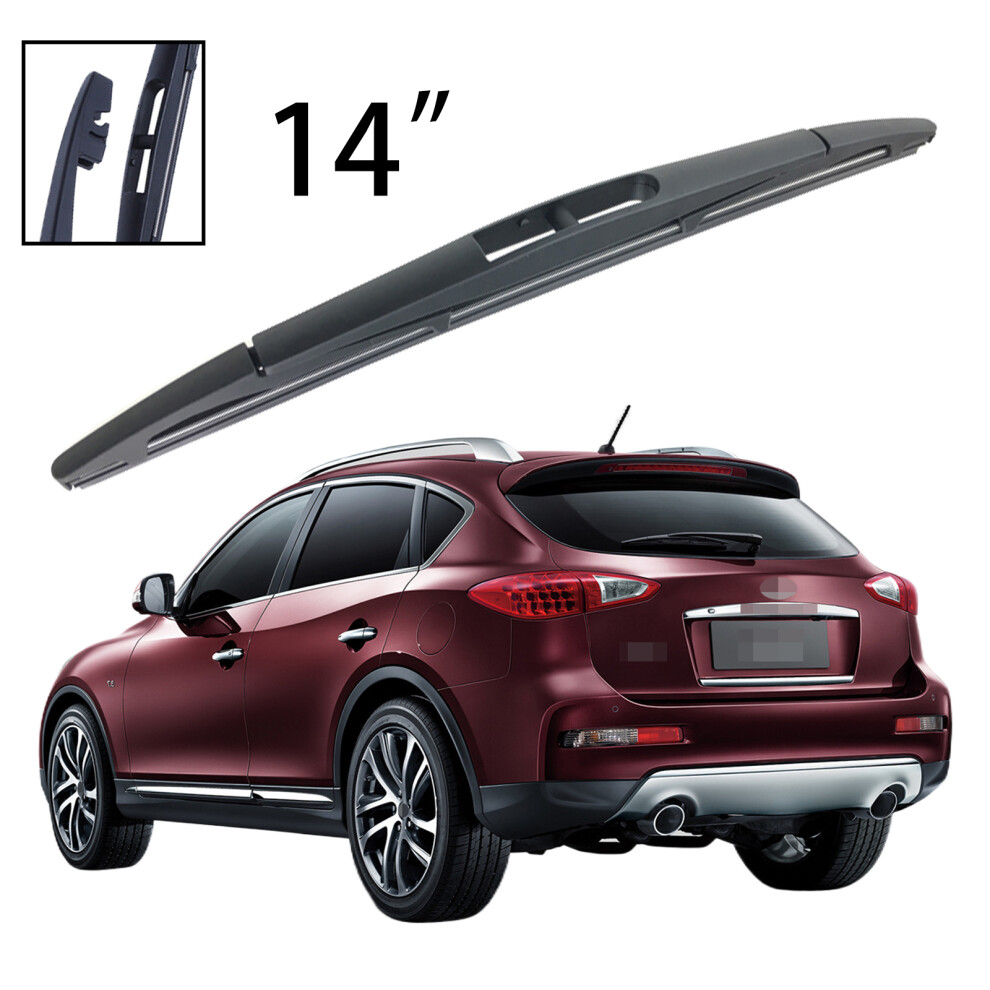 14" Rear Windshield Windscreen Washer Wiper Blade For Infiniti Qx50 Qx70 2013-2019 Car Accessories Accsesories 6935158902316
