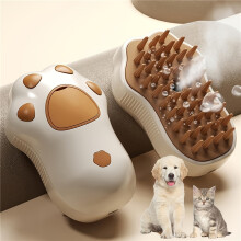 3-in-1-Elektropinsel mit Selbstverpackung, Massagen, Reinigungen und Entfernungen lockeres Haare verleiht Katzen oder Hunden eine bequeme Massage.