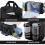 (Black)Ultimate Gym Bag 2.0: The Durable Crowdsource Designed Duffel Bag with 10 Optimal Compartments Including Water Resistant Pouch-Good 3