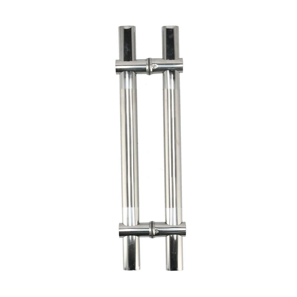 Push Pull Door Handle 304 Stainless Steel Glass Door Adjustable Handle For Hotel Hall