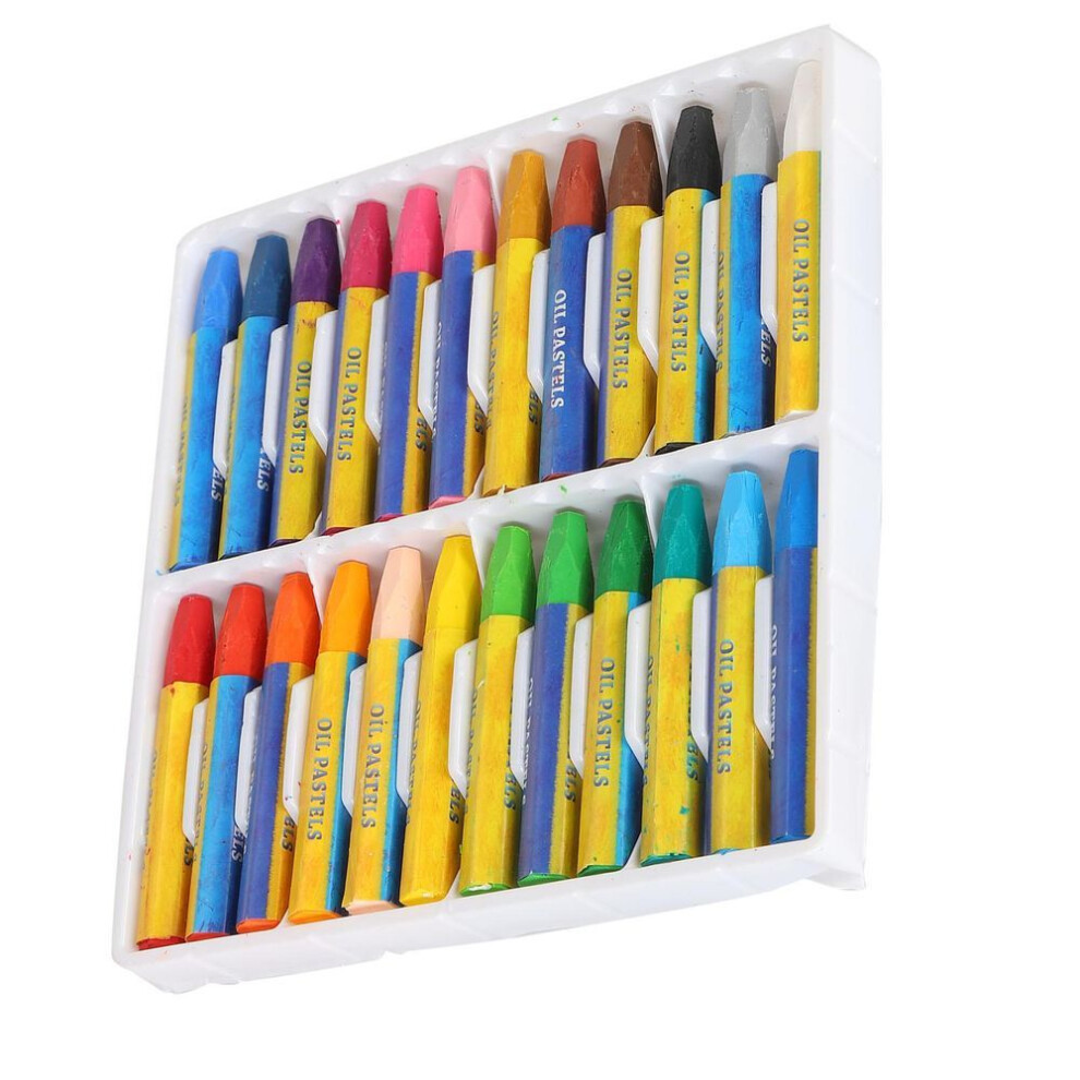 Oil Painting Stick Painting Crayon Set Oily Graffiti Painting Art Supplies For Children24-color