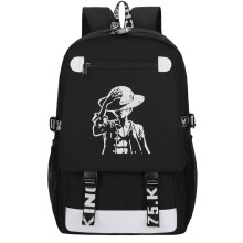 Mochila luminosa de gran capacidad para estudiantes de secundaria 2025