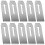 10 Pack Bench Hand Plane Blade Replacement Woodwork Planer Cutter Wide Iron Blades 1