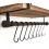 Coffee Wall Shelf, Kitchen Shelf With 8 Hooks, Mug Rack, Coffee Rack, Rustic Floating Storage Rack, Wall Decor 1
