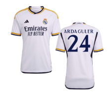 (XXL) 2023-2024 Real Madrid Home Shirt (Arda Guler 24)