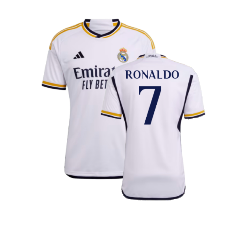 Adidas (3Xl) 2023-2024 Real Madrid Home Shirt (Ronaldo 7)