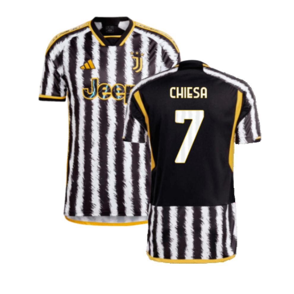 Adidas (M) 2023-2024 Juventus Home Shirt (Chiesa 7)
