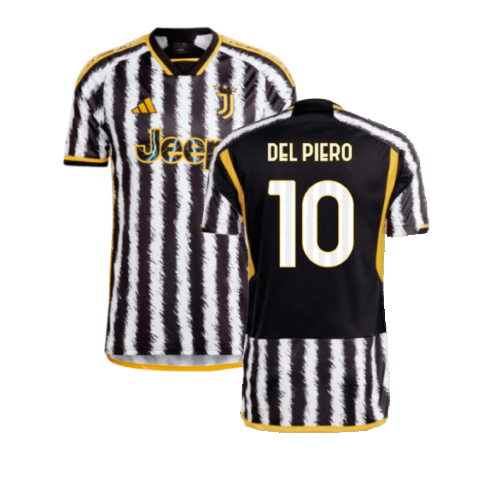 Adidas (Xxl) 2023-2024 Juventus Home Shirt (Del Piero 10)