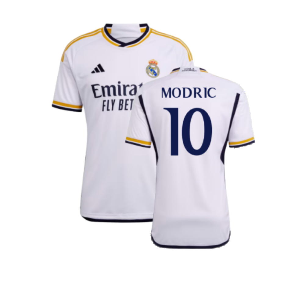 Adidas (Xxl) 2023-2024 Real Madrid Home Shirt (Modric 10)