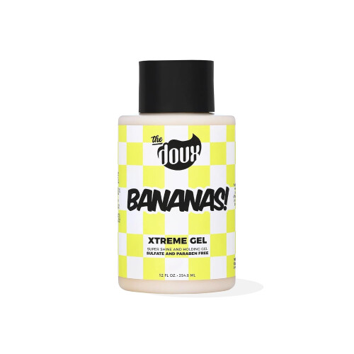 Gel per Capelli Bananas Xtreme Hold per Capelli Ricci - Gel Styling con Controllo del Crespo e Lucentezza