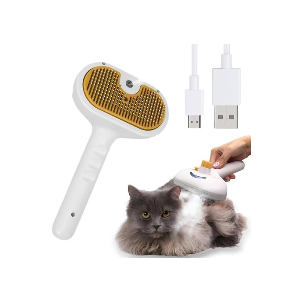 Spazzola A Vapore Per Gatti, Spazzola A Vapore 4 In 1 Per Gatti, Spazzola A Vapore Per Gatti, Spazzola Massaggiante