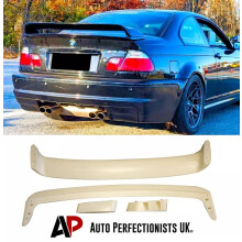 For BMW 3 Series M3 E46 GT GTR Boot Spoiler Wing Drift Body Kit 1997-2006