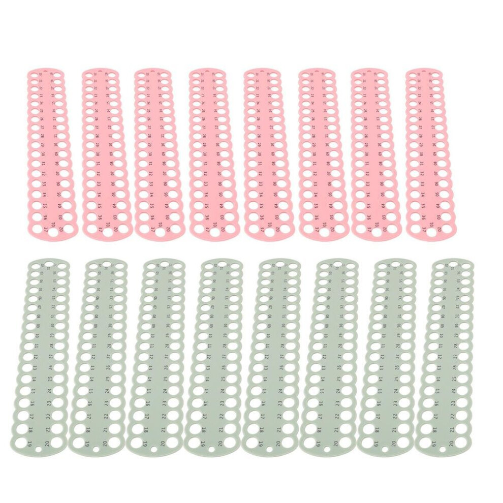 16pcs 37 Positions Embroidery Floss Organizer Convenient Sorting Needlework Thread Holder Storage