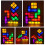 (Two Sets) Tetris Puzzle Light Stackable Led Block Lamp Night Novelty Gift 7