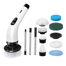 1 Set Cordless Electric Scrubbing Brush Power Cleaning Kit