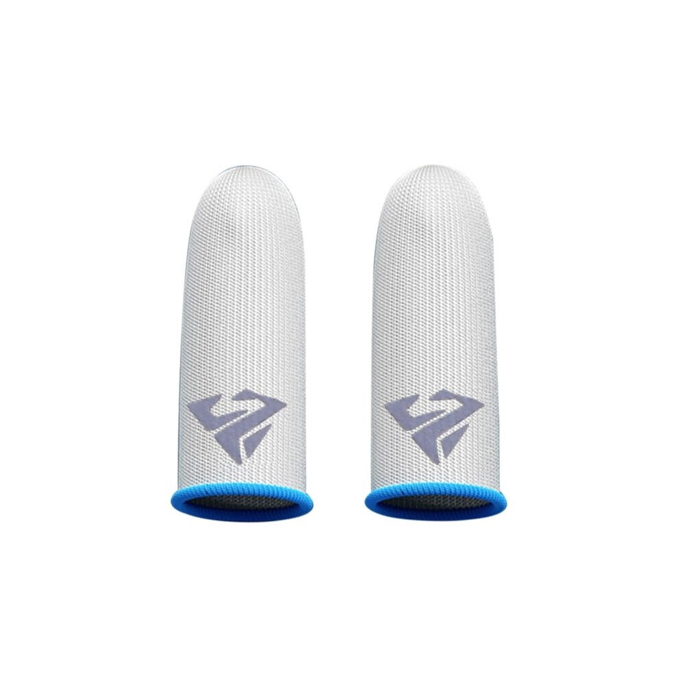 Gaming Finger Sleeves For Mobile Gaming 0.25Mm Glass Fiber Seamless Thumb Fingertip Cover For - A[B46967384] Silver 9314269487726