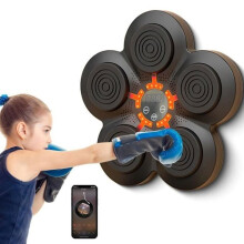 Punching Bag - Punching Ball - Boxing Pear Music Boxing Machine Wall Mounted for Home USB Charging