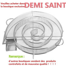 DEMI SAINT Cold Smoke Generator Stainless Steel Barbecue BBQ Grill Smoking Smoker Tool Round