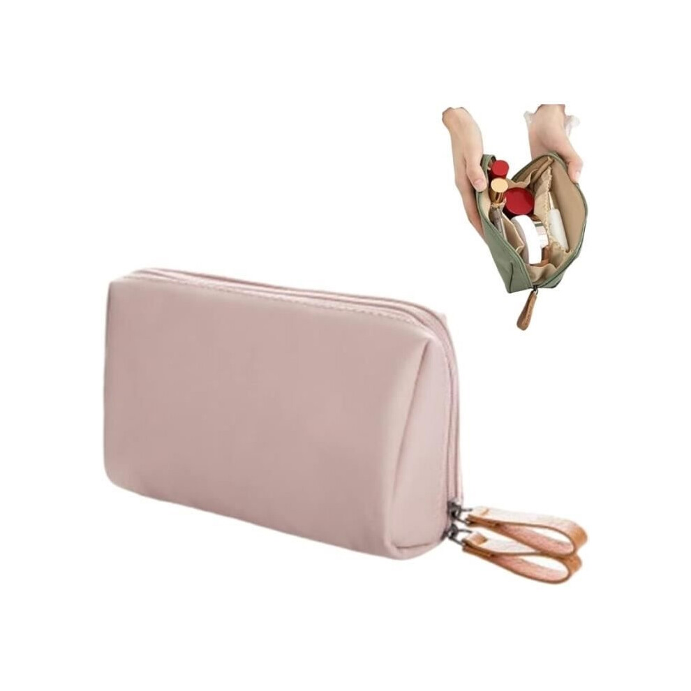 Aihontai Makeup Bag - Otherwise - Yodaoli - Travel Cosmetic Bag - Pink Pink - Large Capacity