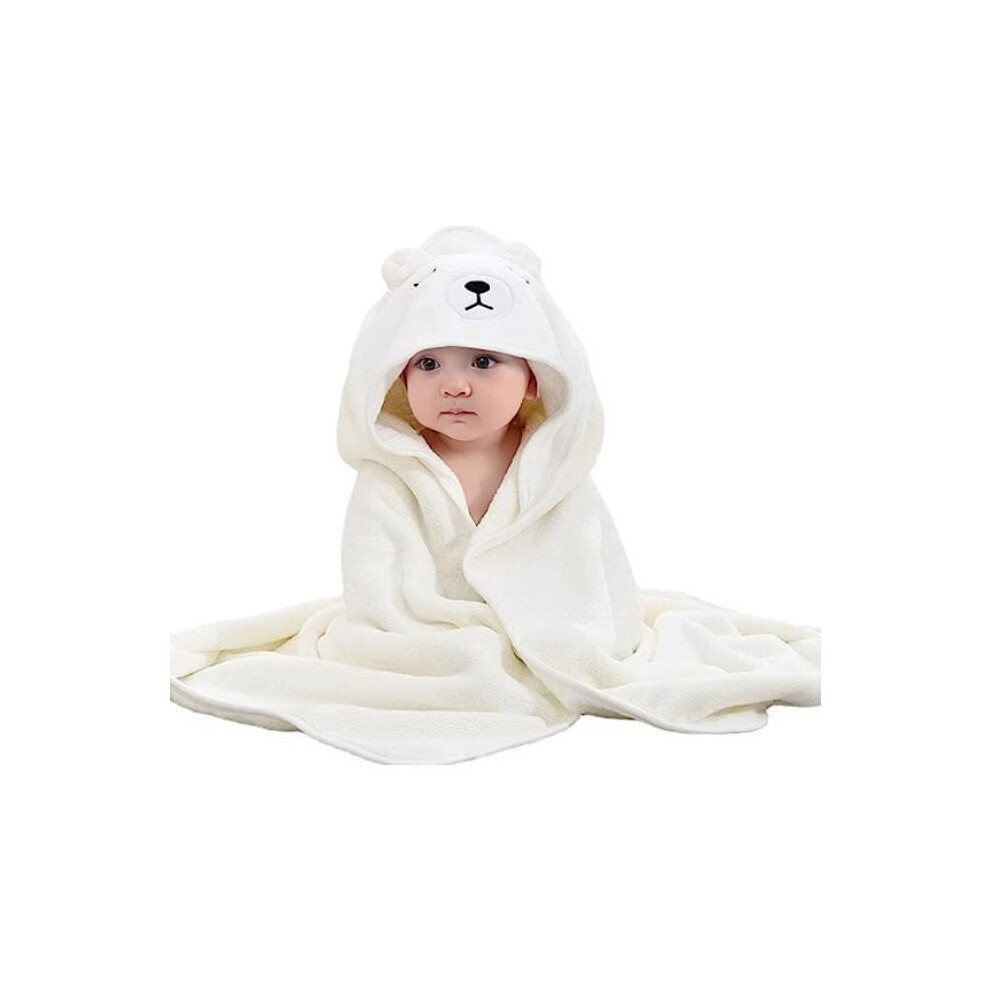 Baby Hooded Towel Baby Hooded Bath Towel Baby Bath Cape Soft Baby Bath Towel With Baby Washcloth Coral Aihontai