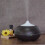 Ultrasonic Humidifier Essential Oil Diffuser Aroma Diffuser Almond Shape (Brown) 4