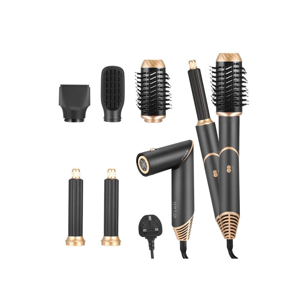 Aihontai Air Styler 5 In 1 Hair Dryer Brush, Thermal Brush With 5 Accessories, Hair Dryer Brush