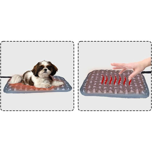 Winter Electric Pet Heating Pad with Adjustable Temperature Cat Cushion 1