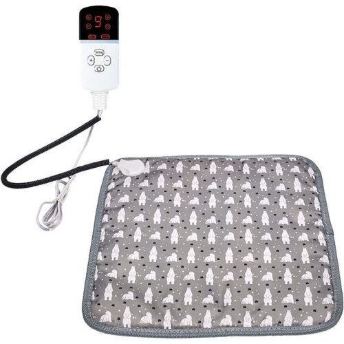 Winter Electric Pet Heating Pad with Adjustable Temperature Cat Cushion