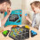 Triangular Elastic Bands Game, Triggle, Professional Board Game for Kids Ages 7+, Classic Strategy 1