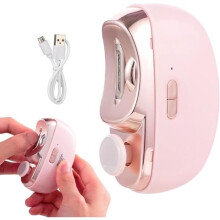 Automatic nail clipper with light, electric automatic nail scissors, electric nail clipper for children, electric nail clipper