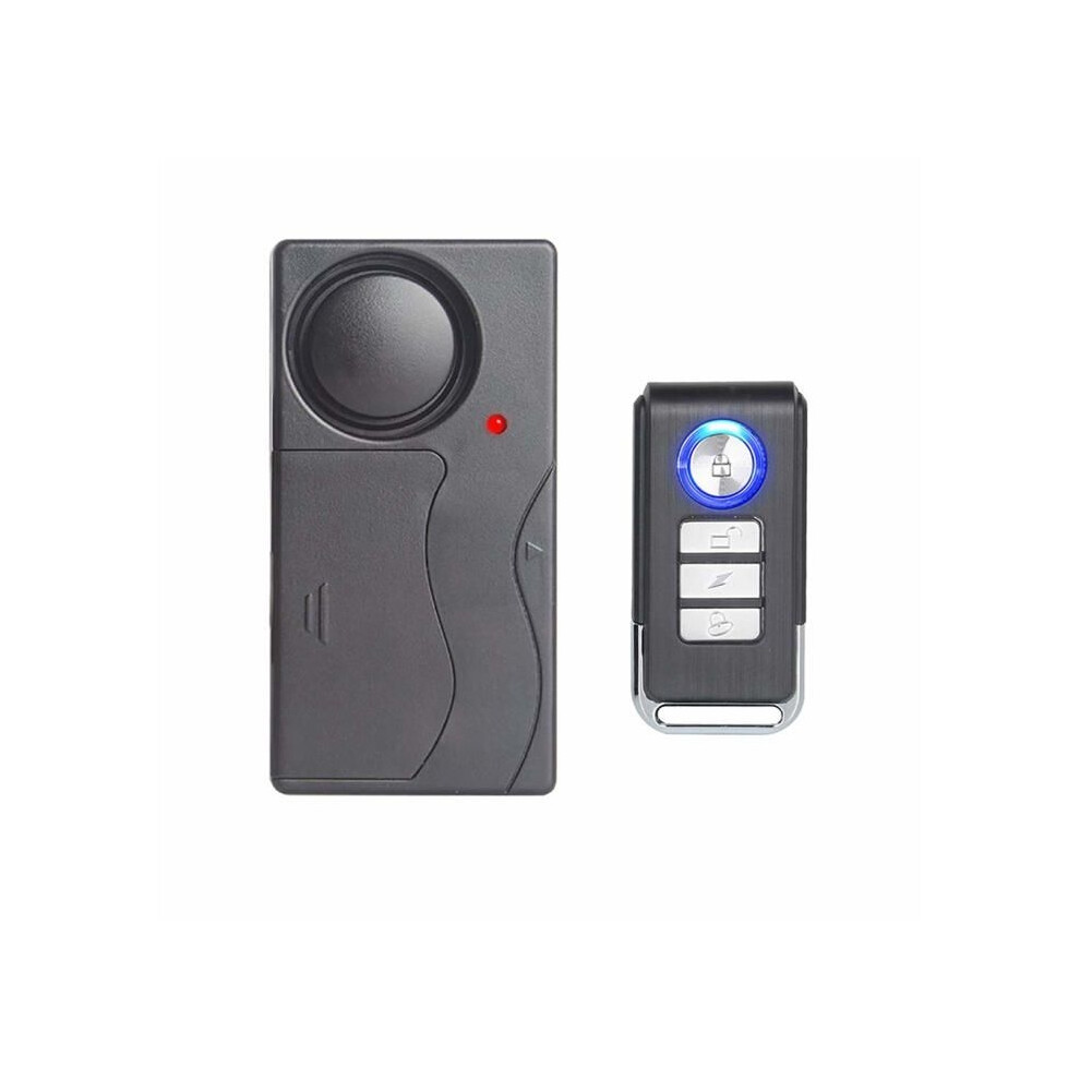 Wireless Vibration Alarm, Anti-Theft Alarm For Bike/Bicycle/Motorcycle/Car/Vehicles, 110Db Super Loud (Remote Control Included) 9314269497596