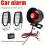 Car Alarm, Universal Car Alarm Security Protection System with 2 Remote Controls 1