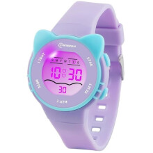 Children's Watch - Brand - Cartoon - Silicone Strap - Waterproof 30M - Digital