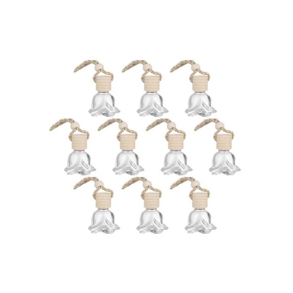 10 Pieces 8Ml Hanging Car Diffuser, Car Air Fresheners, Hanging Essential Oil Diffuser, Refillable 9314269499095