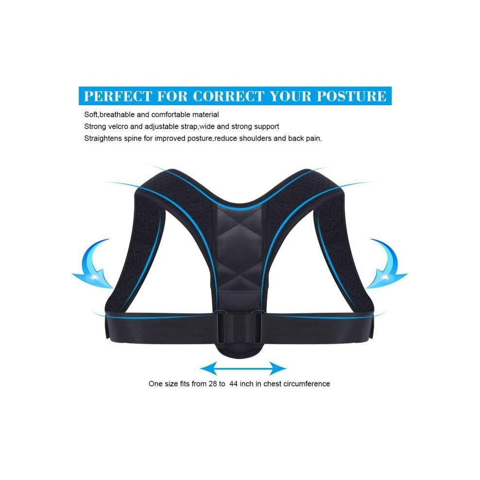Aihontai Adjustable Back Posture Corrector With Abi Spine Support Orthosis