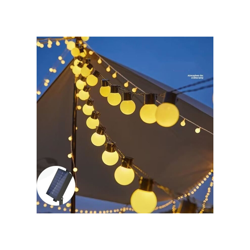 Outdoor solar garland LED fairy lights 5M 20 Bulbs Waterproof 8 Modes for Christmas