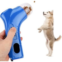 Tierfutterwerfer – ZGEER – Tierinteraktion – Blau