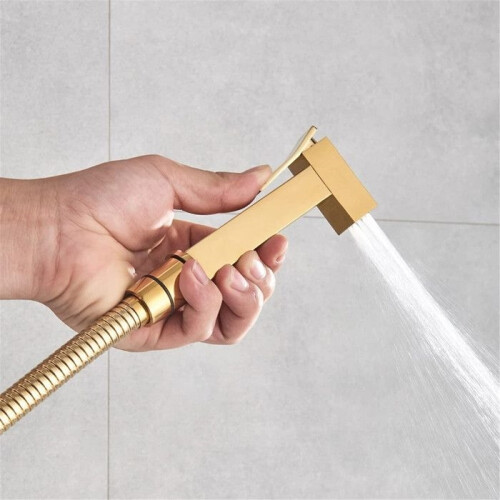 Bidet Sprayer - Gold - Solid Brass - Cold Water - Rustproof - High Quality 1