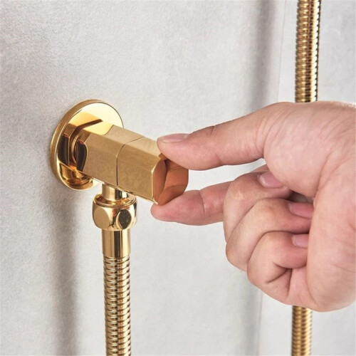 Bidet Sprayer - Gold - Solid Brass - Cold Water - Rustproof - High Quality 2