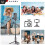 Selfie Stick Tripod Phone Holder LED Light + Bluetooth Remote Control 6