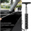 Window Squeegee, Telescopic Shower Squeegee, Retractable Car Window Scraper, Hanging Rearview Mirror Wiper (Black) 3