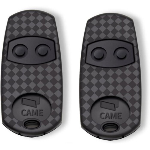 2 CAME TOP 432EV remote controls for gate