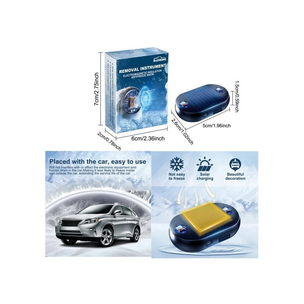 Portable Car Windshield Snow Defroster Antifreeze - Allonscd - For Car Windshield, Rearview Mirror, Fast Snow Melting 9314269507653
