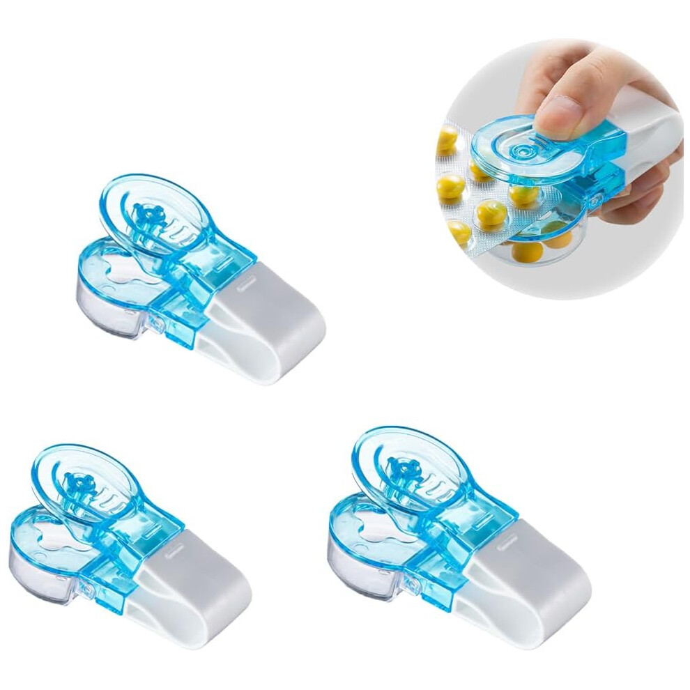 (3pcs) Pill Popper,  Portable Pill Taker Household Gadgets, Pill Popper for Blister Packs, Travel Pill Extractor Opener Popper Assistance Tool