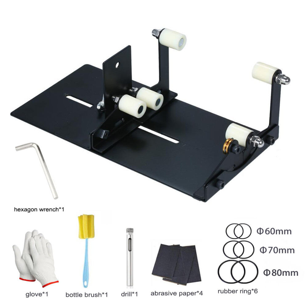 (Glass Bottle Cutter (Square Cut, Set)) Bottle Cutting Tool Glass Diy Tool Round Bottle Wine Bottle Glass Bottle Cutter Glass Bottle Cutter 6935158907526