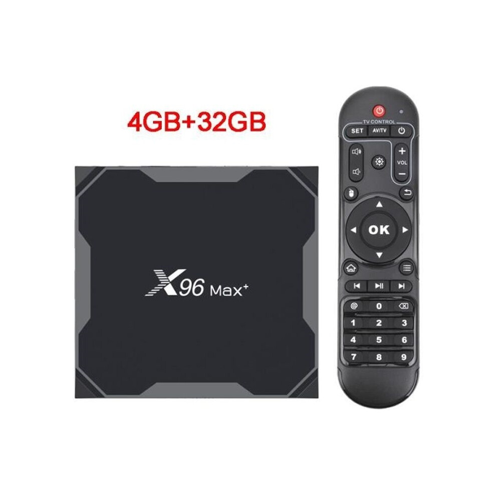 X96 Max Plus Smart Tv Box Android 9.0 Amlogic S905x3 Quad Core Ddr4 4Gb 32Gb 2.4G/5Ghz Wifi Bt 1000M 4K Google Player X96max 9314269508636