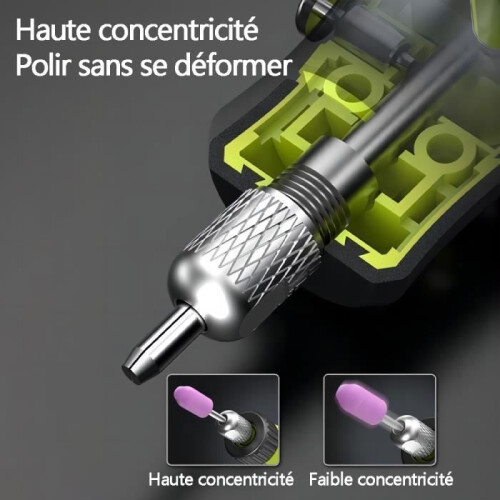 Cordless Multi-Function Rotary Tool - QJRRX - 231 Accessories - 5 Speeds 2