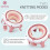 Knitting Machine, 48 Needles Smart Knitting Machine, Double Knitting Machine Kit, Round Loom 4