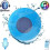 Bluetooth Speaker - Unspecified - Waterproof - Sky Blue - Suction Cup - Hands-Free 1